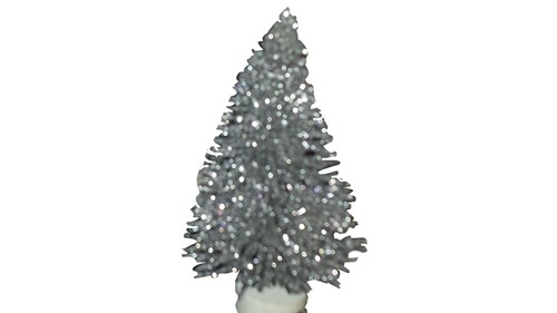 Sølv juletræ
