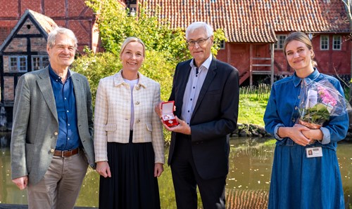 Peter Kjær udnævnt til ridder af Dannebrogordenen