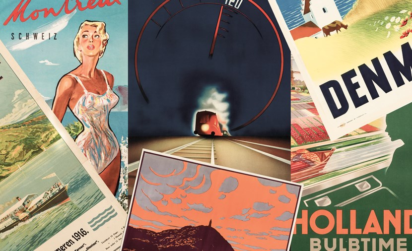 Plakater med<br> drømmerejsen